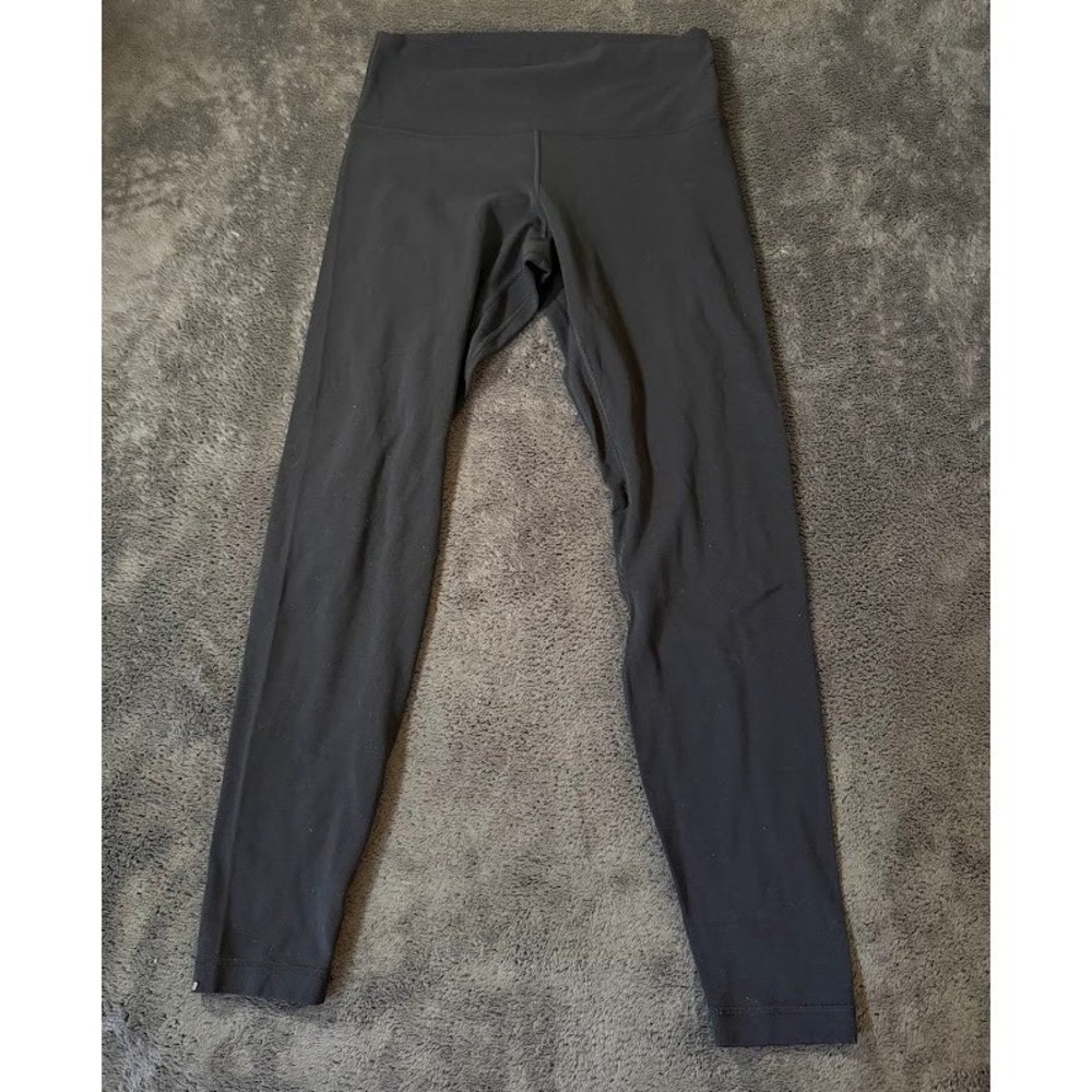 Lululemon Align High-Rise Pant 28X27 Black Yoga Leggings Nulu Fabric Size 8
